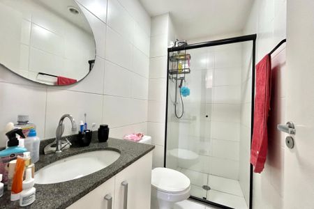Banheiro de apartamento à venda com 1 quarto, 35m² em Vila Paulista, São Paulo