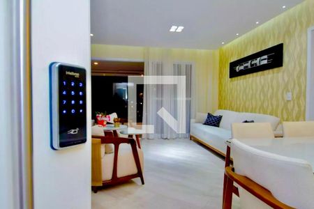 Fechadura Eletrônica - Sala de apartamento à venda com 3 quartos, 122m² em Jardim Flor da Montanha, Guarulhos