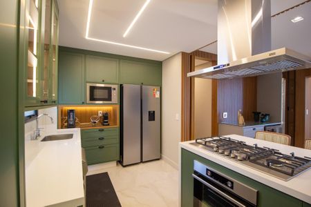 Apartamento para alugar com 128m², 3 quartos e 3 vagasCozinha 