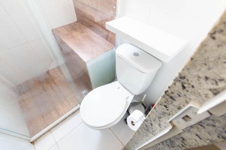 Casa de condomínio para alugar com 75m², 2 quartos e 1 vagaBanheiro Social