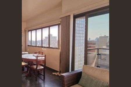 Sala de apartamento à venda com 4 quartos, 122m² em Cambuí, Campinas