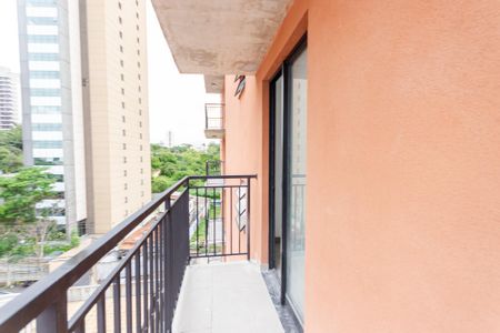 Varanda de apartamento à venda com 1 quarto, 35m² em Jardim, Santo André