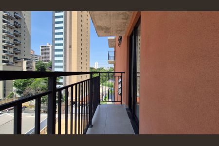 Varanda Sala de apartamento à venda com 1 quarto, 35m² em Jardim, Santo André