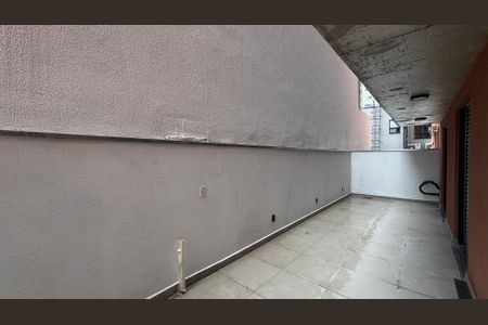 Sala - Sala de Jantar - Varanda de apartamento à venda com 1 quarto, 66m² em Jardim, Santo André