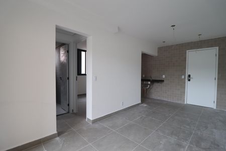 Sala de apartamento à venda com 2 quartos, 60m² em Jardim, Santo André