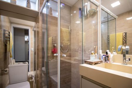 Apartamento à venda com 65m², 2 quartos e 1 vagaBanheiro da Suíte 