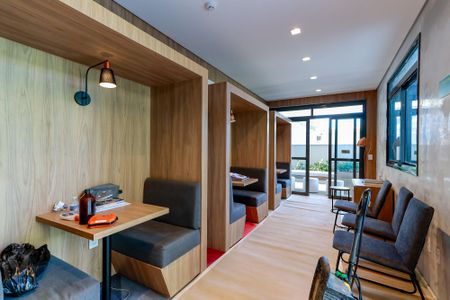 Studio para alugar com 26m², 1 quarto e sem vagaCoworking