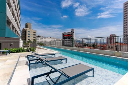 Studio para alugar com 26m², 1 quarto e sem vagaPiscina