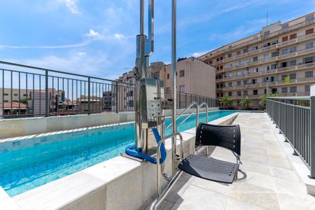 Studio para alugar com 26m², 1 quarto e sem vagaPiscina