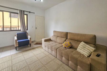 sala de casa de condomínio para alugar com 2 quartos, 78m² em Jardim Praiano, Guarujá