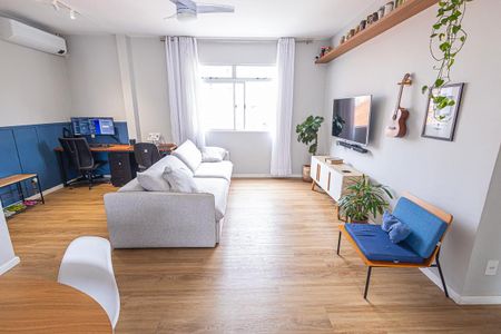 sala de apartamento à venda com 3 quartos, 91m² em Itapoã, Belo Horizonte