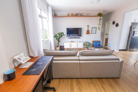 sala de apartamento à venda com 3 quartos, 91m² em Itapoã, Belo Horizonte