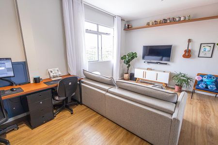 sala de apartamento à venda com 3 quartos, 91m² em Itapoã, Belo Horizonte