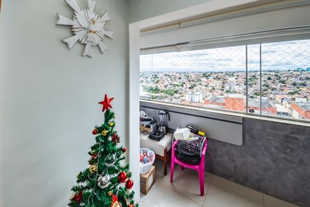 Varanda da Sala de apartamento para alugar com 3 quartos, 70m² em São João Batista, Belo Horizonte