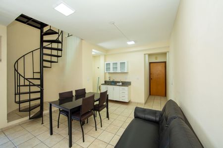 SALA de apartamento à venda com 1 quarto, 180m² em Buritis, Belo Horizonte