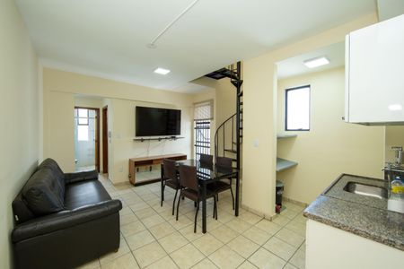 SALA de apartamento à venda com 1 quarto, 180m² em Buritis, Belo Horizonte