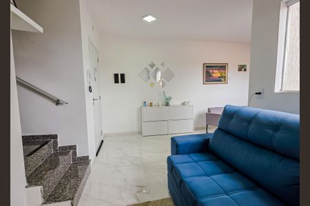 Sala de apartamento à venda com 2 quartos, 108m² em Parque Novo Oratório, Santo André