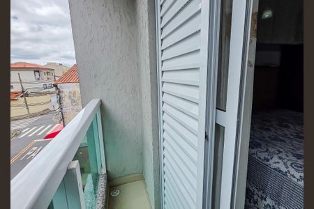 Varanda do Quarto 2 de apartamento à venda com 2 quartos, 108m² em Parque Novo Oratório, Santo André