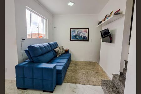 Sala de apartamento à venda com 2 quartos, 108m² em Parque Novo Oratório, Santo André