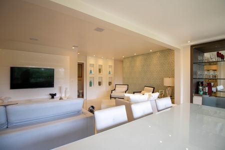 Sala de apartamento à venda com 4 quartos, 132m² em Panamby, São Paulo