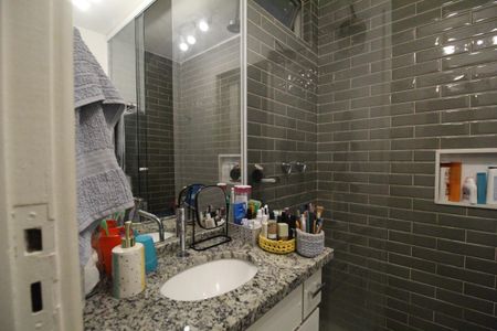 Apartamento para alugar com 99m², 3 quartos e 1 vagaBanheiro da suíte