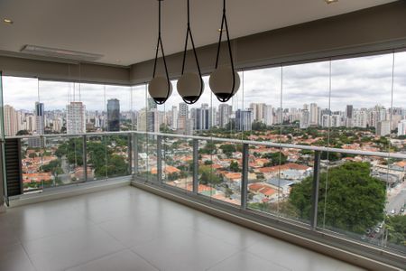 Varanda gourmet de apartamento à venda com 3 quartos, 135m² em Vila Gertrudes, São Paulo