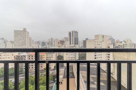 Varanda de apartamento para alugar com 1 quarto, 31m² em Campos Elíseos, São Paulo