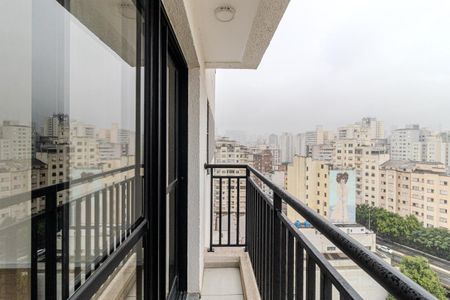 Varanda de apartamento para alugar com 1 quarto, 31m² em Campos Elíseos, São Paulo
