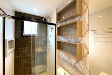 Apartamento para alugar com 102m², 3 quartos e 2 vagasBanheiro da Suíte 1