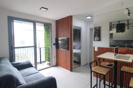 Sala de apartamento à venda com 2 quartos, 46m² em Jardim Marajoara, São Paulo