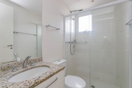 Apartamento à venda com 63m², 2 quartos e 2 vagasBanheiro da Suíte