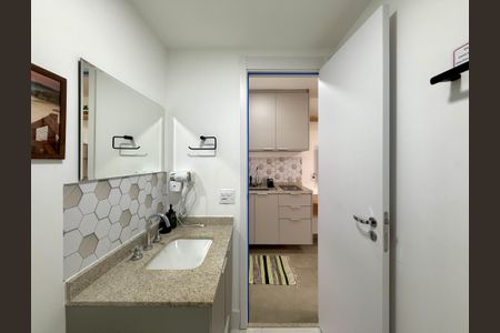 Studio para alugar com 28m², 0 quarto e sem vagaBanheiro 