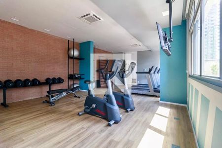 Studio para alugar com 28m², 0 quarto e sem vagaAcademia