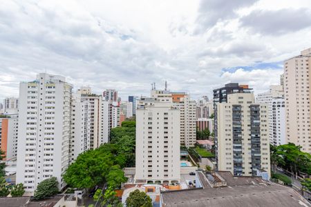 Vista da Varanda de kitnet/studio para alugar com 1 quarto, 27m² em Brooklin, São Paulo