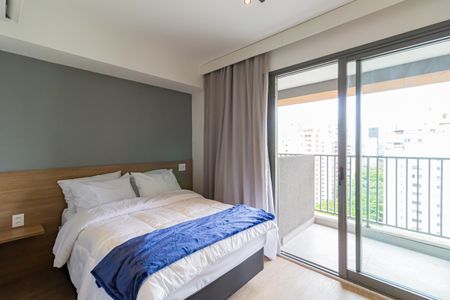 Sala/Quarto de kitnet/studio para alugar com 1 quarto, 27m² em Brooklin, São Paulo