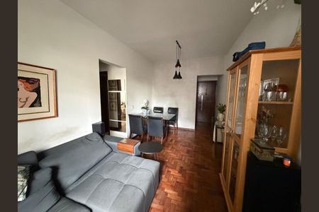 Sala de apartamento à venda com 2 quartos, 60m² em Lourdes, Belo Horizonte