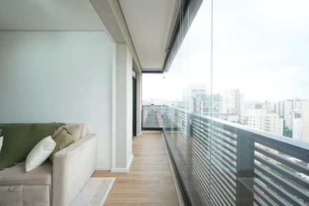 Varanda de apartamento para alugar com 1 quarto, 46m² em Vila Mariana, São Paulo
