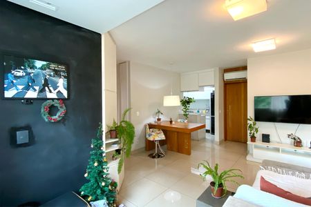 Sala de apartamento à venda com 2 quartos, 65m² em Funcionários, Belo Horizonte