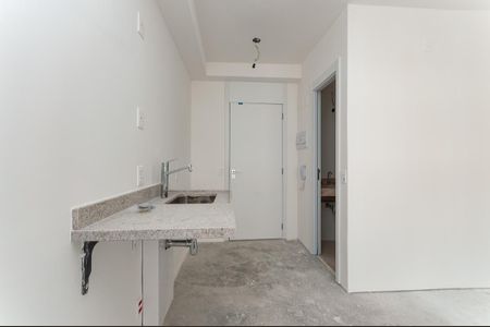 Cozinha Americana de kitnet/studio à venda com 1 quarto, 24m² em Pompeia, São Paulo