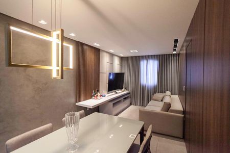 Sala de apartamento à venda com 2 quartos, 62m² em São Pedro, Belo Horizonte