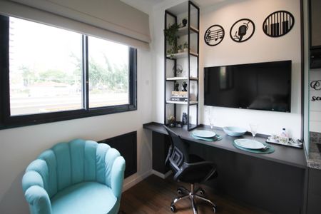 Suíte  de apartamento para alugar com 1 quarto, 26m² em Vila Olímpia, São Paulo