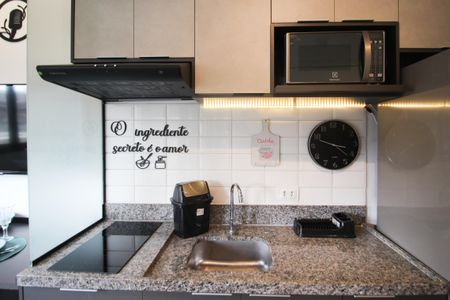 Apartamento para alugar com 26m², 1 quarto e sem vaga Apartamento para alugar com 26m², 1 quarto e sem vagaCozinha