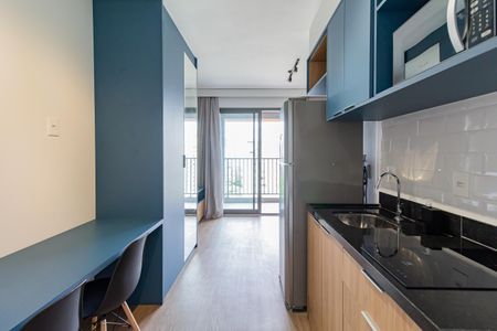 Studio para alugar com 27m², 1 quarto e sem vaga Studio para alugar com 27m², 1 quarto e sem vagaCozinha