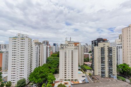 Vista da Sala de kitnet/studio para alugar com 1 quarto, 27m² em Brooklin, São Paulo