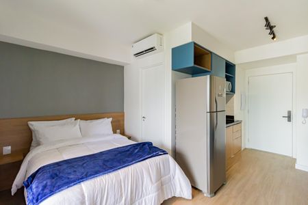 Studio para alugar com 27m², 1 quarto e sem vaga Studio para alugar com 27m², 1 quarto e sem vagaSala/Quarto