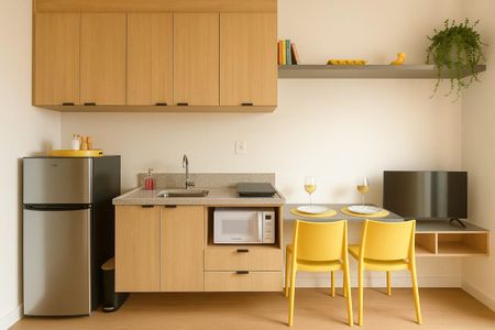 Apartamento para alugar com 1 quarto, 28m² em Moema, São Paulo