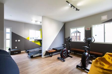 Studio para alugar com 24m², 1 quarto e sem vaga Studio para alugar com 24m², 1 quarto e sem vagaÁrea comum - Academia