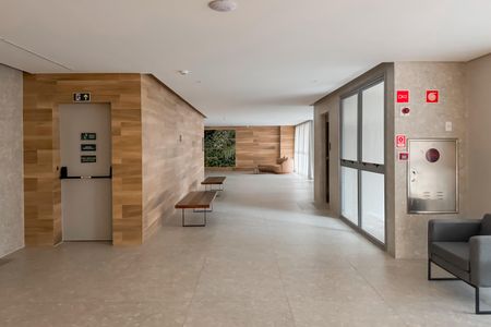 Apartamento à venda com 72m², 2 quartos e 1 vaga Apartamento à venda com 72m², 2 quartos e 1 vagaHall social