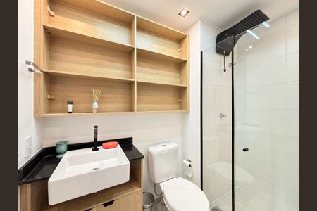 Studio à venda com 26m², 1 quarto e sem vagaBanheiro Social