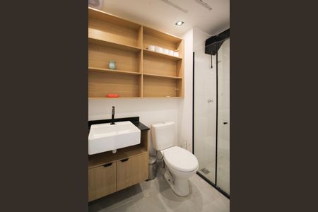 Apartamento para alugar com 25m², 1 quarto e sem vagaBanheiro